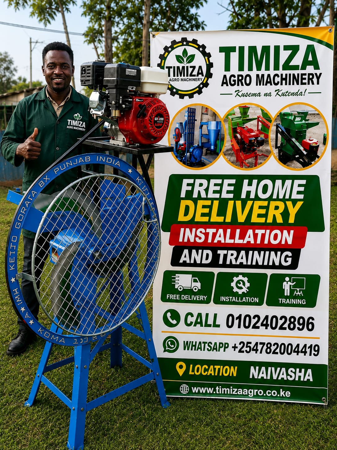 Timiza Agro Machinery - recent delivery