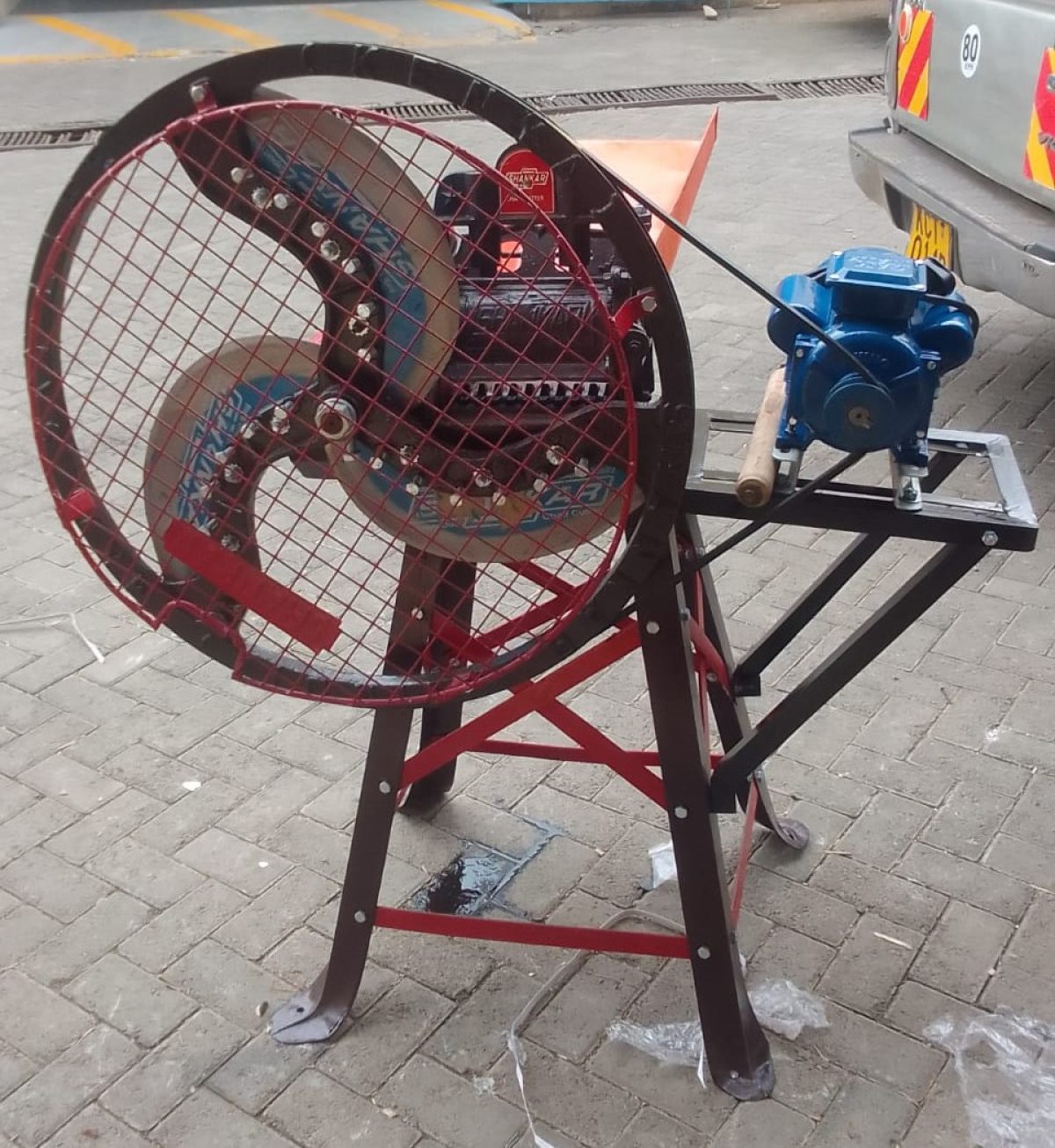 2HP Electric Chaff Cutter - 3 Blades, 2 Rollers
