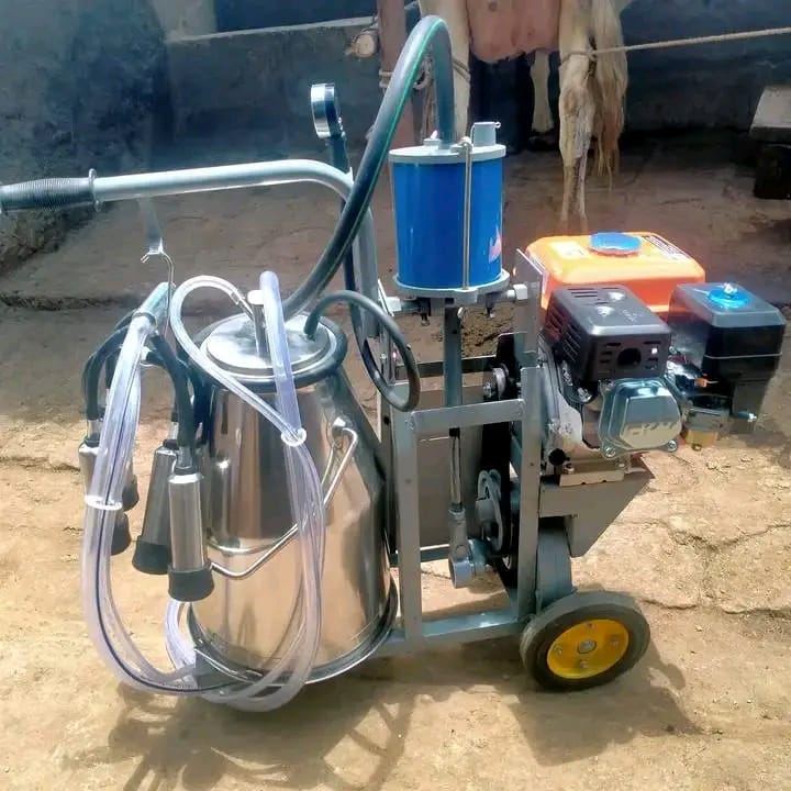 Petrol Milking Machine - 5HP, One Cow