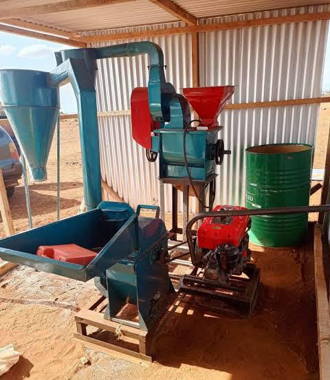 GM25 Grade 1 Posho Mill Set on 1 Stand (10HP Diesel Engine)