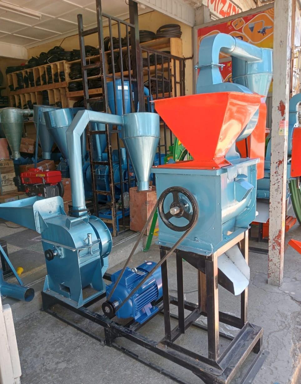 GM25 Grade 1 Posho Mill Set on 1 Stand (10HP Motor)