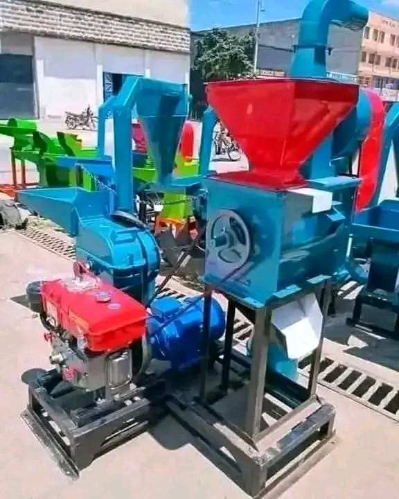 Grade 1 and 2 Combined Duo Poshomill (7.5HP Motor + 10HP Diesel)